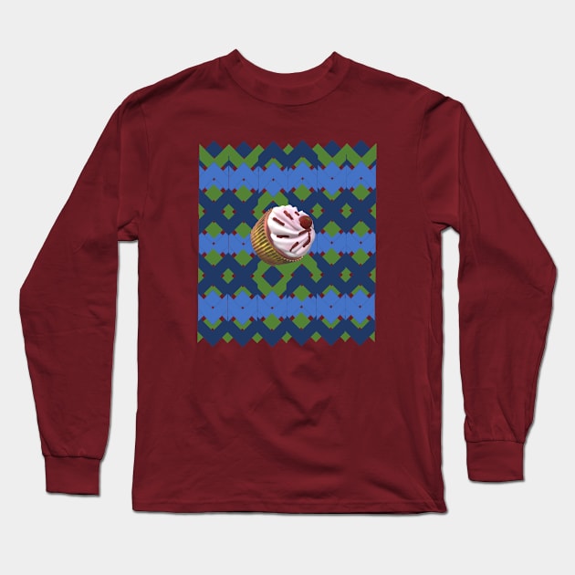 Cupcakes Long Sleeve T-Shirt by CDUS